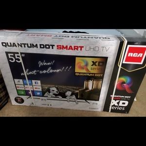 RCA 55” Qled smart tv